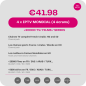 Promo Quatre Abonnements IPTV Mondial (4 Écrans) tunisie