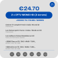 Pack Deux Abonnements IPTV Mono Vip HD 12 mois Pack Deux Abonnements IPTV Mono Vip HD 12 mois